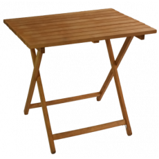 DIRECTOR-T τραπέζι κήπου ξύλινο εμποτ. ΜΕΛΙ, 60x80x74
