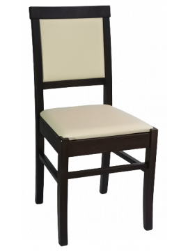 TULIP καρέκλα ξύλινη με ταπετσαρία ΧΡΩΜΑ ΕΠΙΛΟΓΗΣ, 42x50x89
