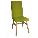 ANEMONE VIENNA-ΧΟΝΤΡΗ καρέκλα ξύλινη με ταπετσαρία ΧΡΩΜΑ ΕΠΙΛΟΓΗΣ, 46x55x98 