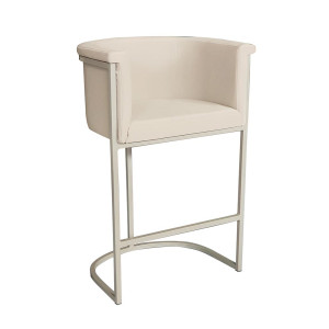 TS-309 σκαμπό ψηλό μεταλλικό με ταπετσαρία ΧΡΩΜΑ ΕΠΙΛΟΓΗΣ, 63x55xH100