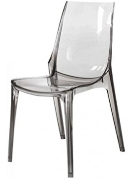 VANITY-C καρέκλα polycarbonate ΔΙΑΦΑΝΟ, 49x55x88