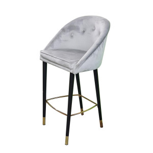 TS-359 σκαμπό ψηλό μεταλλικό με ταπετσαρία ΧΡΩΜΑ ΕΠΙΛΟΓΗΣ, 47x60xH96