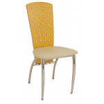 411 καρέκλα μεταλλική χρωμίου σε ΧΡΩΜΑ & ΚΑΘΙΣΜΑ ΕΠΙΛΟΓΗΣ, 45x54x94
