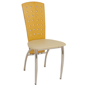 411 καρέκλα μεταλλική χρωμίου σε ΧΡΩΜΑ & ΚΑΘΙΣΜΑ ΕΠΙΛΟΓΗΣ, 45x54x94