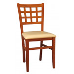 427 καρέκλα με σκελετός ξύλινο σε ΧΡΩΜΑ & ΚΑΘΙΣΜΑ ΕΠΙΛΟΓΗΣ, 46x51x94