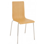 500 καρέκλα μεταλλική χρωμίου με ξύλο ΧΡΩΜΑ ΛΑΚΑ ΕΠΙΛΟΓΗΣ, 42x50x87