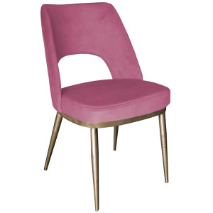 TS-525 καρέκλα εξοπλισμού μεταλλική με ταπετσαρία ΧΡΩΜΑ ΕΠΙΛΟΓΗΣ, 52x60xH82