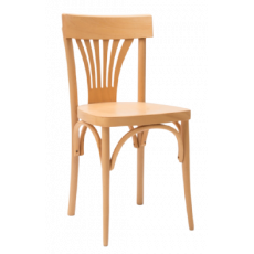 Κ32-ΜΠ καρέκλα με σκελετός ξύλινο σε ΧΡΩΜΑ & ΚΑΘΙΣΜΑ ΕΠΙΛΟΓΗΣ, 41x42x85