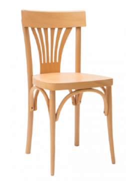 Κ32-ΜΠ καρέκλα με σκελετός ξύλινο σε ΧΡΩΜΑ & ΚΑΘΙΣΜΑ ΕΠΙΛΟΓΗΣ, 41x42x85