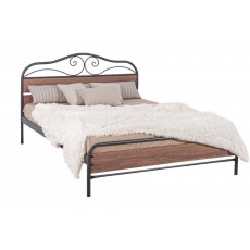 ΜΙΡΕΛΛΑ κρεβάτι μέταλλο-ξύλο 160x200