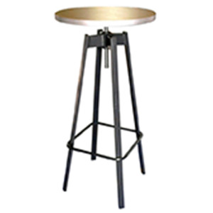 TS-947 βάση μπάρ μεταλλική ΧΡΩΜΑ ΕΠΙΛΟΓΗΣ, 60x60xH73