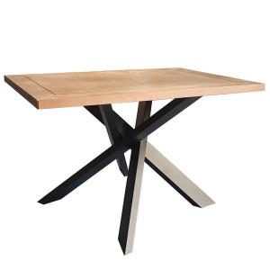 TS-982 βάση τραπεζιού μεταλλική ΧΡΩΜΑ ΕΠΙΛΟΓΗΣ για καπάκι 120x120