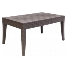 ALASKA-T-XL τραπεζάκι κήπου polypropylene ΚΑΦΕ, 90x55x45 ALASKA-T-XL τραπεζάκι κήπου polypropylene ΚΑΦΕ, 90x55x45