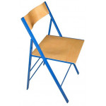 ALEX-FOLD καρέκλα πτυσσόμενη μεταλλική με ξύλο ΧΡΩΜΑ ΕΠΙΛΟΓΗΣ, 45x49xH81
