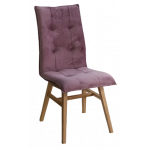 ANEMONE-KAPI καρέκλα ξύλινη με ταπετσαρία ΧΡΩΜΑ ΕΠΙΛΟΓΗΣ, 45x60x96