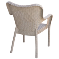 ANGELOS πολυθρόνα κήπου polypropylene ΜΟΚΑ / 71x49xH93