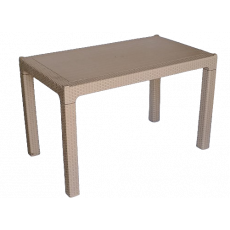 ARIZONA τραπέζι κήπου polypropylene ΜΟΚΑ, 90x150xh75 ARIZONA τραπέζι κήπου polypropylene ΜΟΚΑ, 90x150xh75