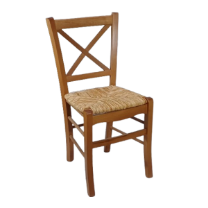 ΑΤΕΝΑ-42Q καρέκλα ξύλινη με κάθισμα ΨΑΘΑ σε χρώμα ΕΠΙΛΟΓΗΣ, 42x49x86