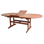 AWARD τραπέζι κήπου ξύλινο εμποτισμού ΚΕΡΑΣΙ, 107x175(+45)
