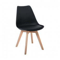 BERG-PP-W καρέκλα polypropylene ΜΑΥΡΗ, 52x49x82 BERG-PP-W καρέκλα polypropylene ΜΑΥΡΗ, 52x49x82