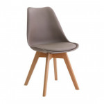 BERG-PP-W καρέκλα polypropylene ΜΟΚΑ, 52x49x82