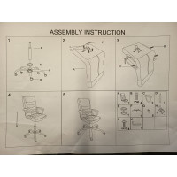 BLANCO πολυθρόνα γραφείου διευθυντού δερματίνη ΜΑΥΡΗ / 62x78xH115-125
