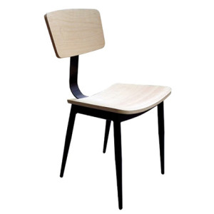 TS-336 καρέκλα εξοπλισμού μεταλλική με ΚΑΘΙΣΜΑ & ΞΥΛΟ ΧΡΩΜΑ ΕΠΙΛΟΓΗΣ, 46x54x85