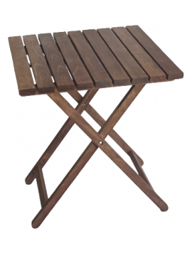 DIRECTOR-T τραπέζι κήπου ξύλινο εμποτισμού ΧΡΩΜΑ ΕΠΙΛΟΓΗΣ, 60x60xΗ74