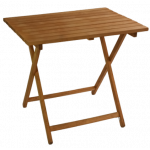 DIRECTOR-T τραπέζι κήπου ξύλινο εμποτ. ΜΕΛΙ, 60x80x74