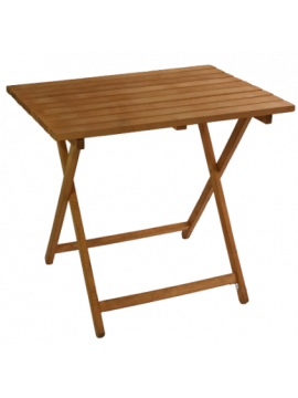 DIRECTOR-T τραπέζι κήπου ξύλινο εμποτ. ΜΕΛΙ, 80x60x74