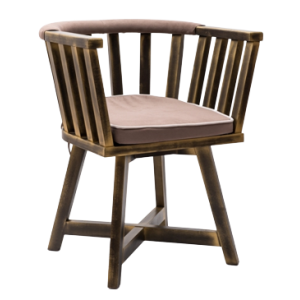 SMARAGDA πολυθρόνα εσωτερικού χώρου ξύλινη ΧΡΩΜΑ ΕΠΙΛΟΓΗΣ / 60x53x76 