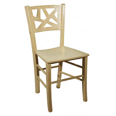 FERRARA καρέκλα με σκελετός ξύλινο σε ΧΡΩΜΑ & ΚΑΘΙΣΜΑ ΕΠΙΛΟΓΗΣ, 42x45x85