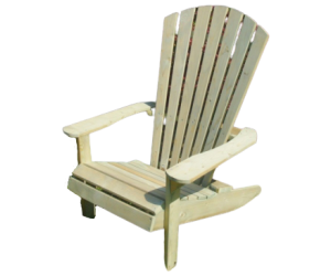 FLORIDA ημιξαπλώστρα ξύλινη ΕΜΠΟΤΙΣΜΟΥ ΦΥΣΙΚΟ, 78x95xΗ110