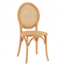 0605354 καρέκλα με σκελετός ξύλινο σε χρώμα ΦΥΣΙΚΟ, 45x50x97