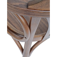 HARPER-AR πολυθρόνα εσωτερικού χώρου ξύλινη ΚΑΡΥΔΙ / 55x42xΗ89