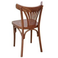 HARPER-CH καρέκλα εσωτερικού χώρου ξύλινη χρώμα ΚΑΡΥΔΙ / 40x43xH82 