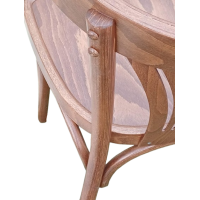 HARPER-CH καρέκλα εσωτερικού χώρου ξύλινη χρώμα ΚΑΡΥΔΙ / 40x43xH82 