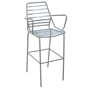 IBIZA-ΣΜ σκαμπό ψηλό μεταλλικό ΧΡΩΜΑ ΕΠΙΛΟΓΗΣ, 57x50xH120