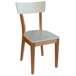 JASMINE καρέκλα σκελετός ξύλινος σε ΧΡΩΜΑ & ΚΑΘΙΣΜΑ ΕΠΙΛΟΓΗΣ, 42x46x86