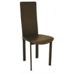 P02-4PB καρέκλα μεταλλική με τεχνόδερμα ΕΠΙΛΟΓΗΣ, 44x50x102