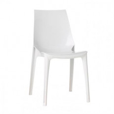 VANITY-C καρέκλα polycarbonate ΛΕΥΚΗ, 49x55x88h VANITY-C καρέκλα polycarbonate ΛΕΥΚΗ, 49x55x88h