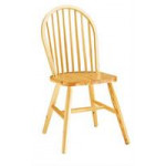 WINDSOR καρέκλα με σκελετός ξύλινο σε ΧΡΩΜΑ & ΚΑΘΙΣΜΑ ΕΠΙΛΟΓΗΣ, 48x53x92