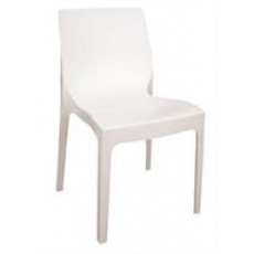 ROME καρέκλα polypropylene ματ ΛΕΥΚΟ, 54x52x81 ROME καρέκλα polypropylene ματ ΛΕΥΚΟ, 54x52x81