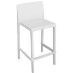 KATE-2346 σκαμπό εξωτερικού χώρου ψηλό technopolymer ΛΕΥΚΟ / 48x47xH65/88