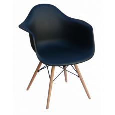 KEAMES-ARMS-PP-W πολυθρόνα polypropylene ΜΑΥΡΗ, 62x55x83 KEAMES-ARMS-PP-W πολυθρόνα polypropylene ΜΑΥΡΗ, 62x55x83