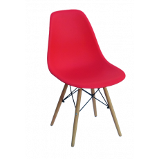 KEAMES-CH-PP-W καρέκλα polypropylene ΚΟΚΚΙΝΟ, 45x53x81