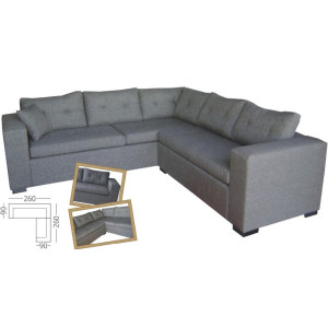 KELY καναπές οικιακού χώρου, 260x260x90cm