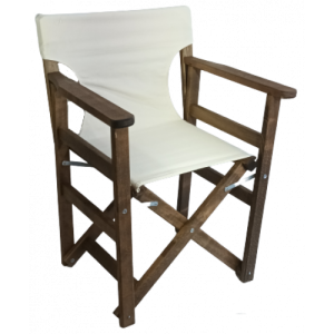 ΚΛΑΣΣΙΚΗ-ΣΚ πολυθρόνα σκηνοθέτη εμποτισμού ΚΑΡΥΔΙ / 63x55xΗ85