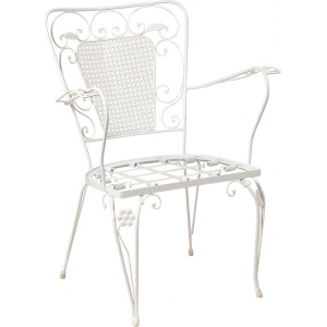 ΓΕΡΜΑΝΙΚΗ-3768 πολυθρόνα κήπου μεταλλική ΧΡΩΜΑ ΕΠΙΛΟΓΗΣ, 64x55xΗ85