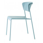 LISA-2865 καρέκλα μεταλλική με technopolymer ΧΡΩΜΑ ΕΠΙΛΟΓΗΣ, 51x54x76